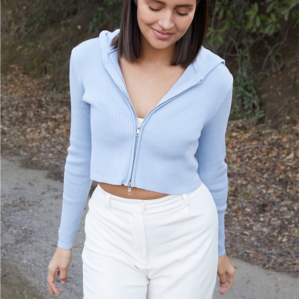 John Galt Light Blue Arden Hoodie